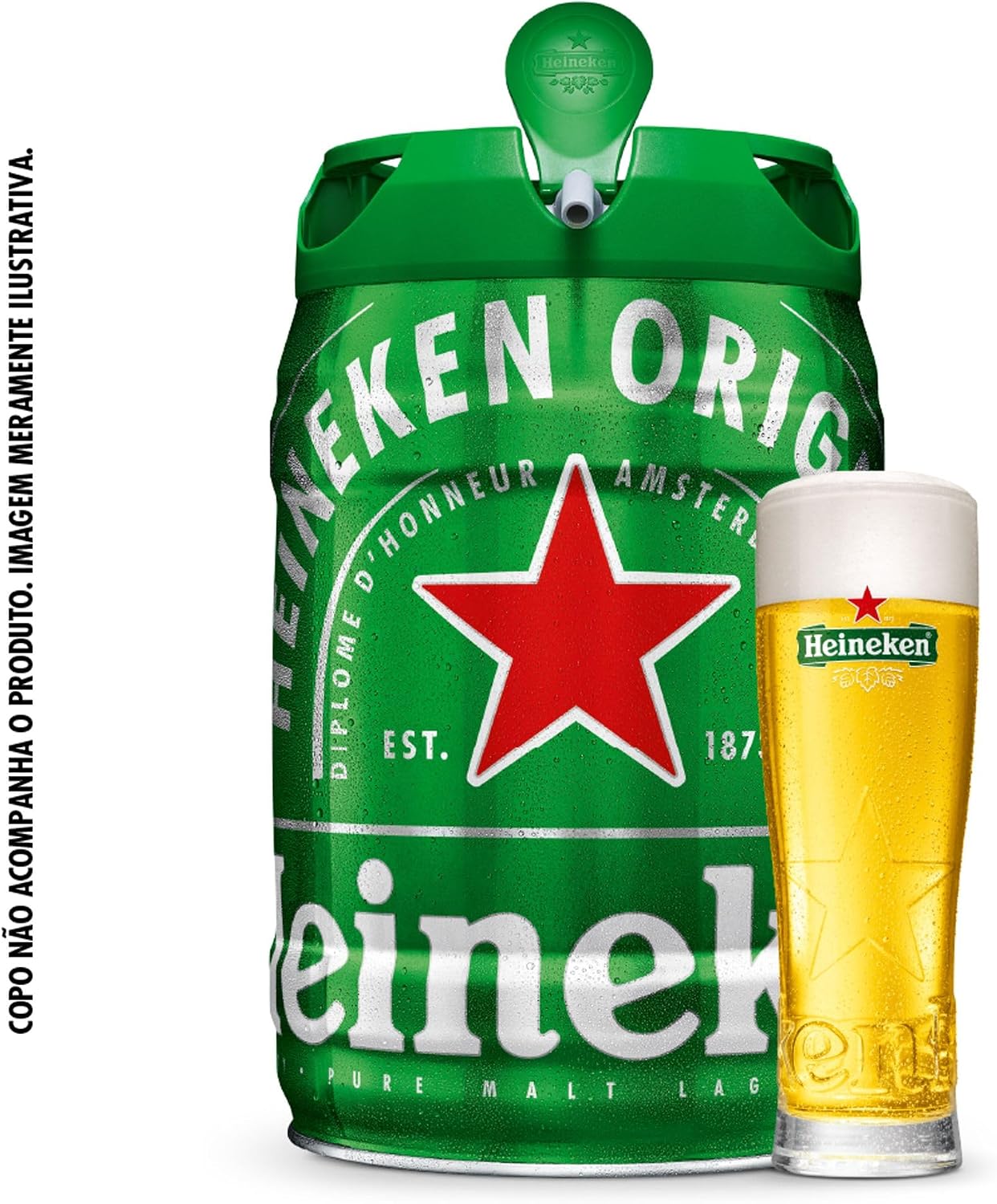 Heineken Cerveja Barril 5L