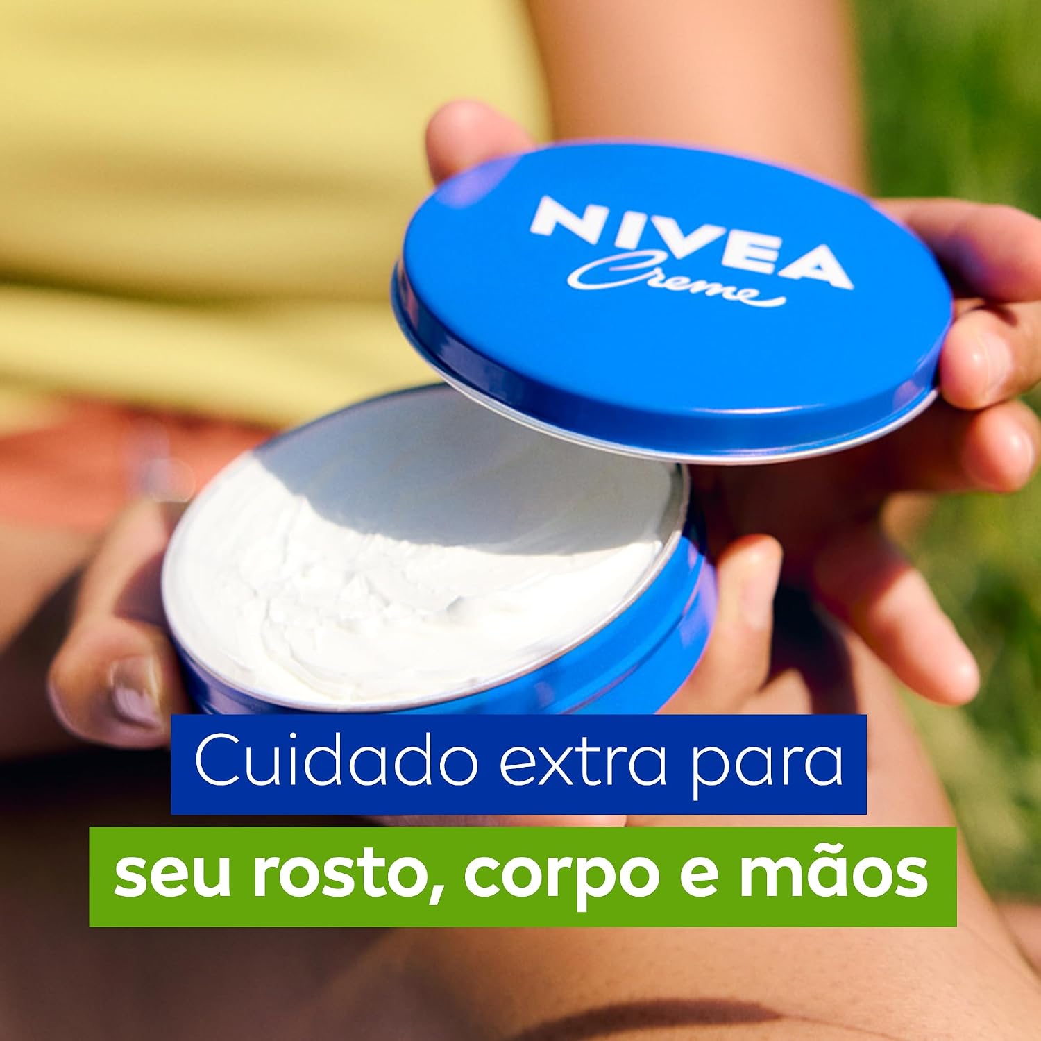 Creme Hidratante NIVEA Multibenefícios para Mãos, Rosto e Corpo