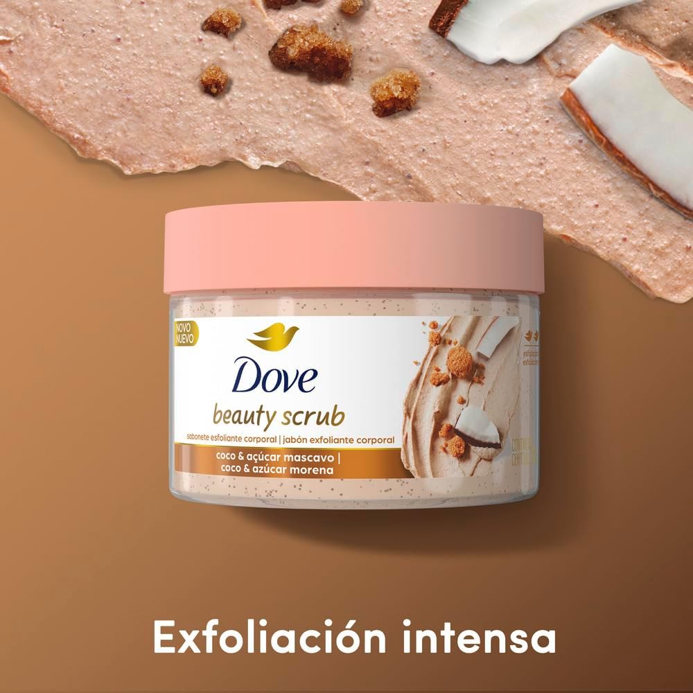 Esfoliante Corporal Dove Coco e Açúcar Mascavo