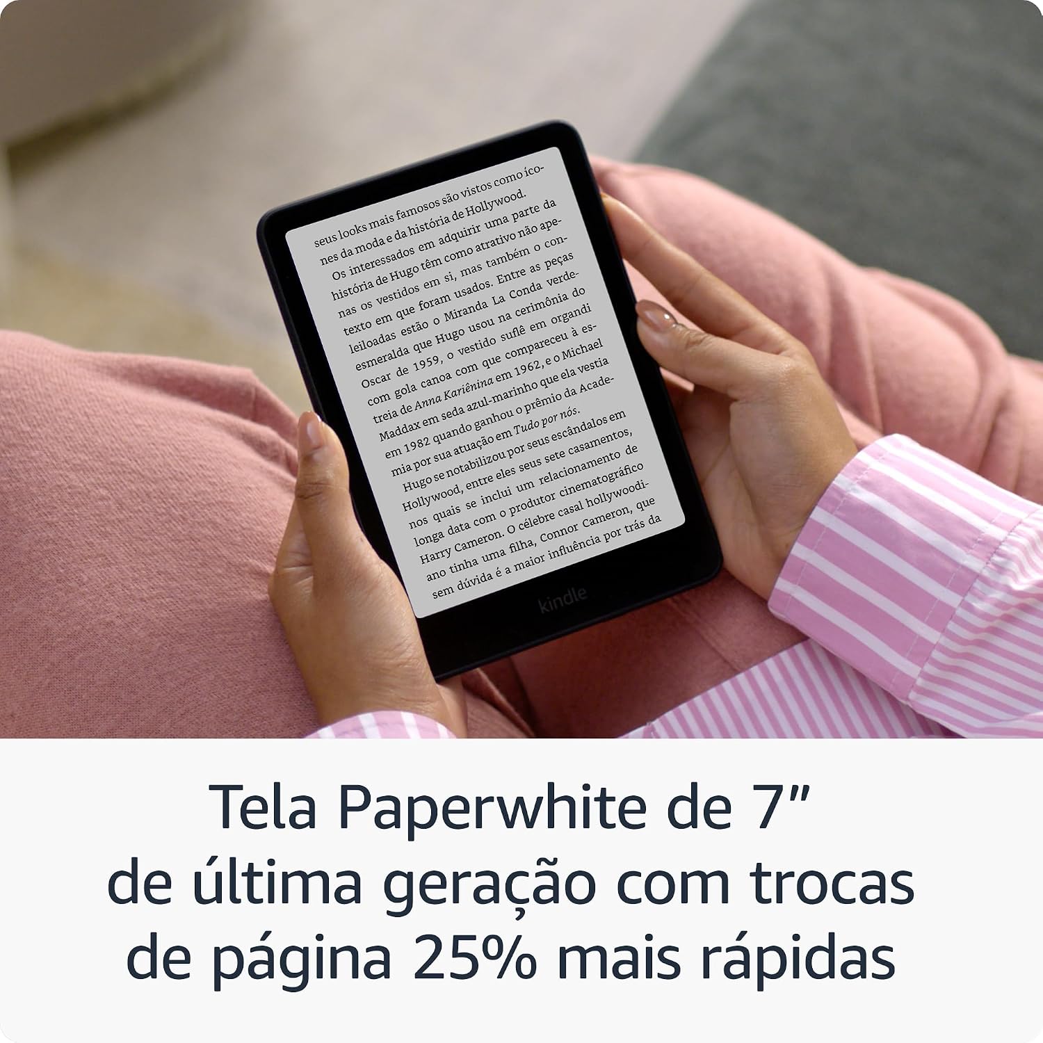 Amazon Kindle Paperwhite com Tela de 7 Polegadas