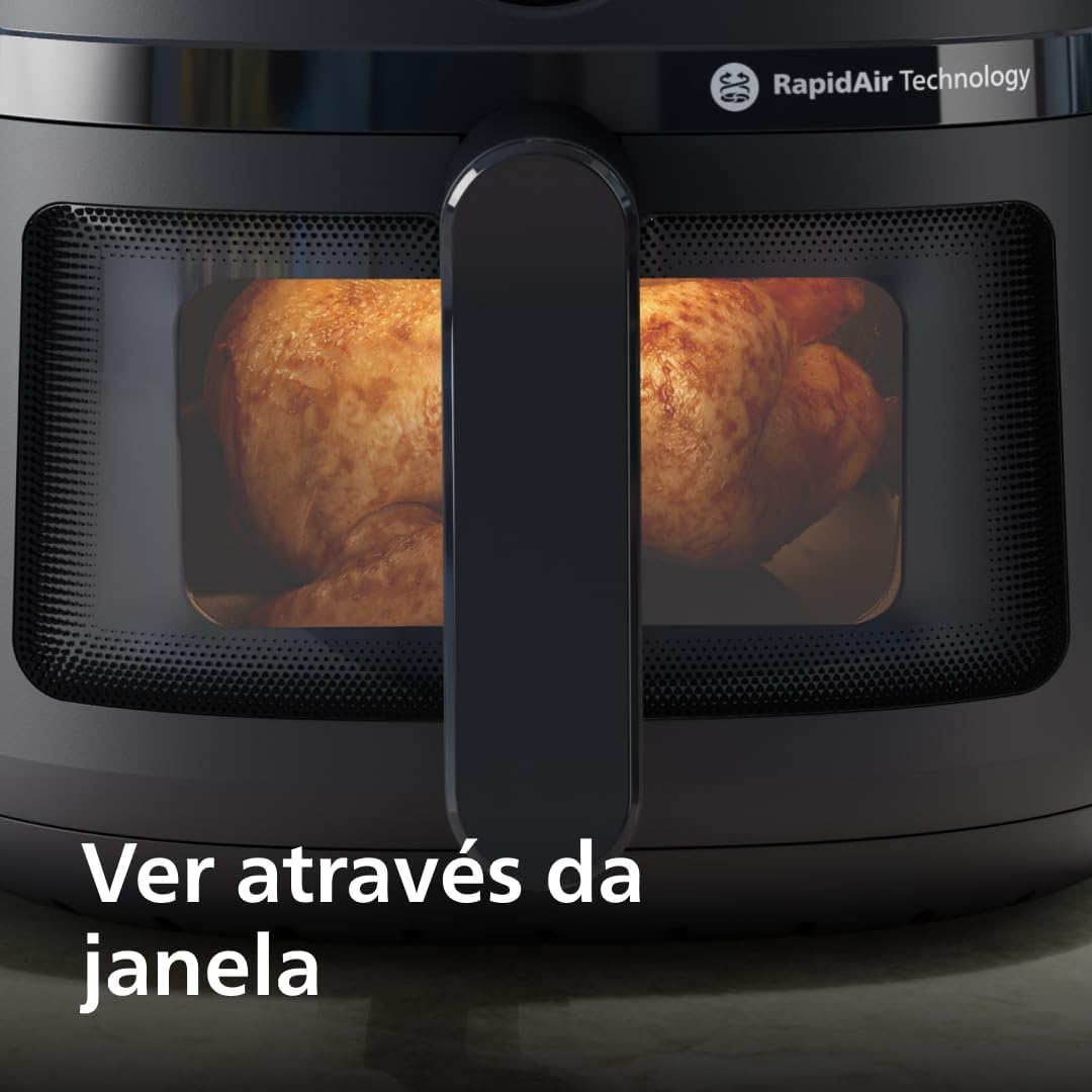 Fritadeira Airfryer com Tecnologia RapidAir e 13 Modos de Preparo