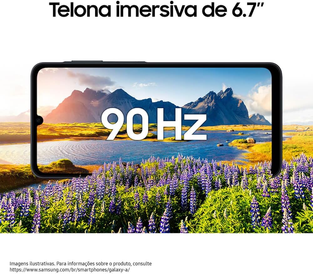 Smartphone Samsung Galaxy 256GB 8GB RAM Câmera Dupla 50MP