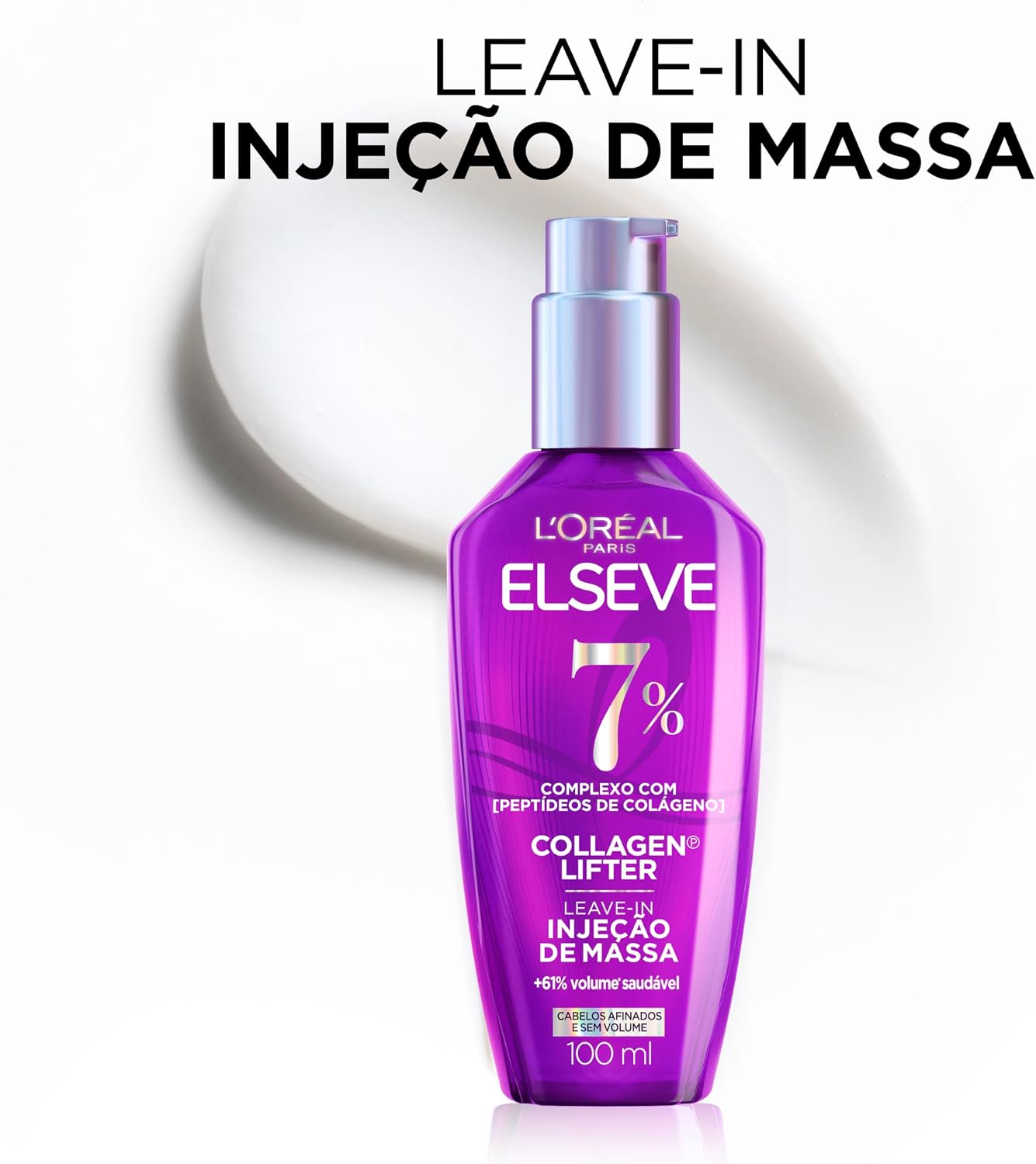 Leave-in L'Oréal Elseve Collagen Lifter Injeção de Massa
