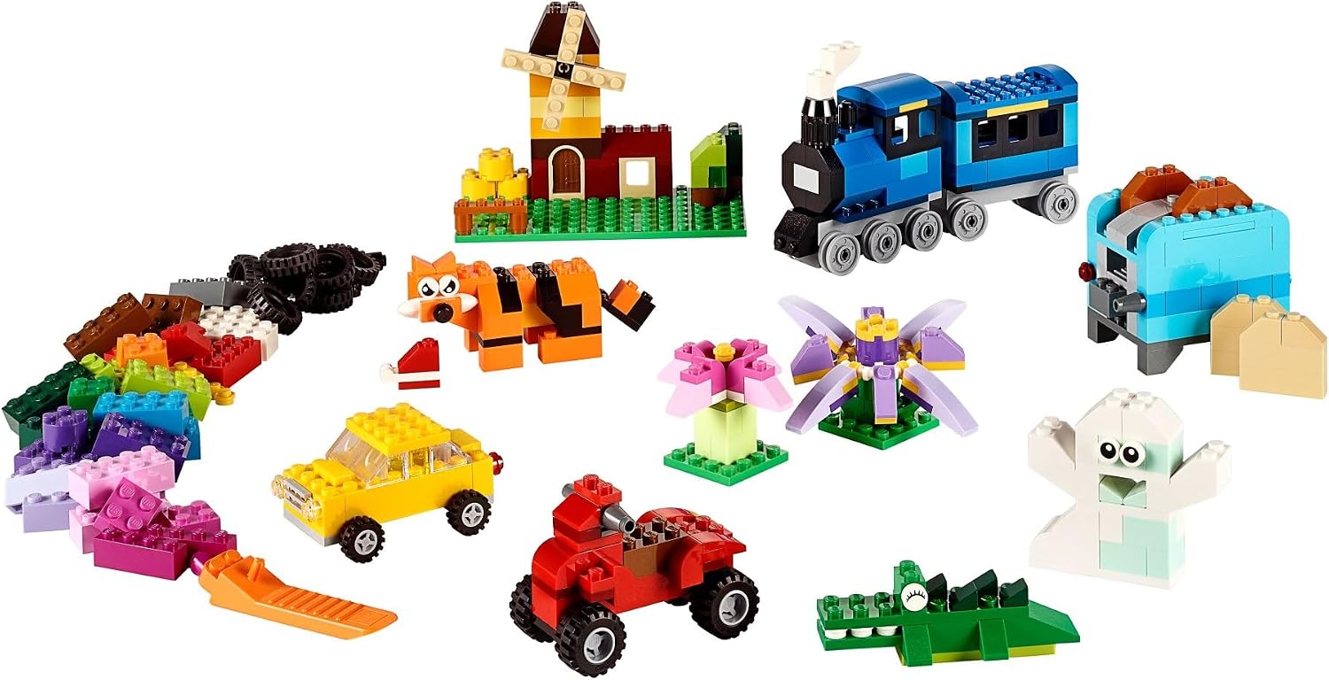 LEGO Classic Kit de Peças Criativas com Rodas 35 Cores