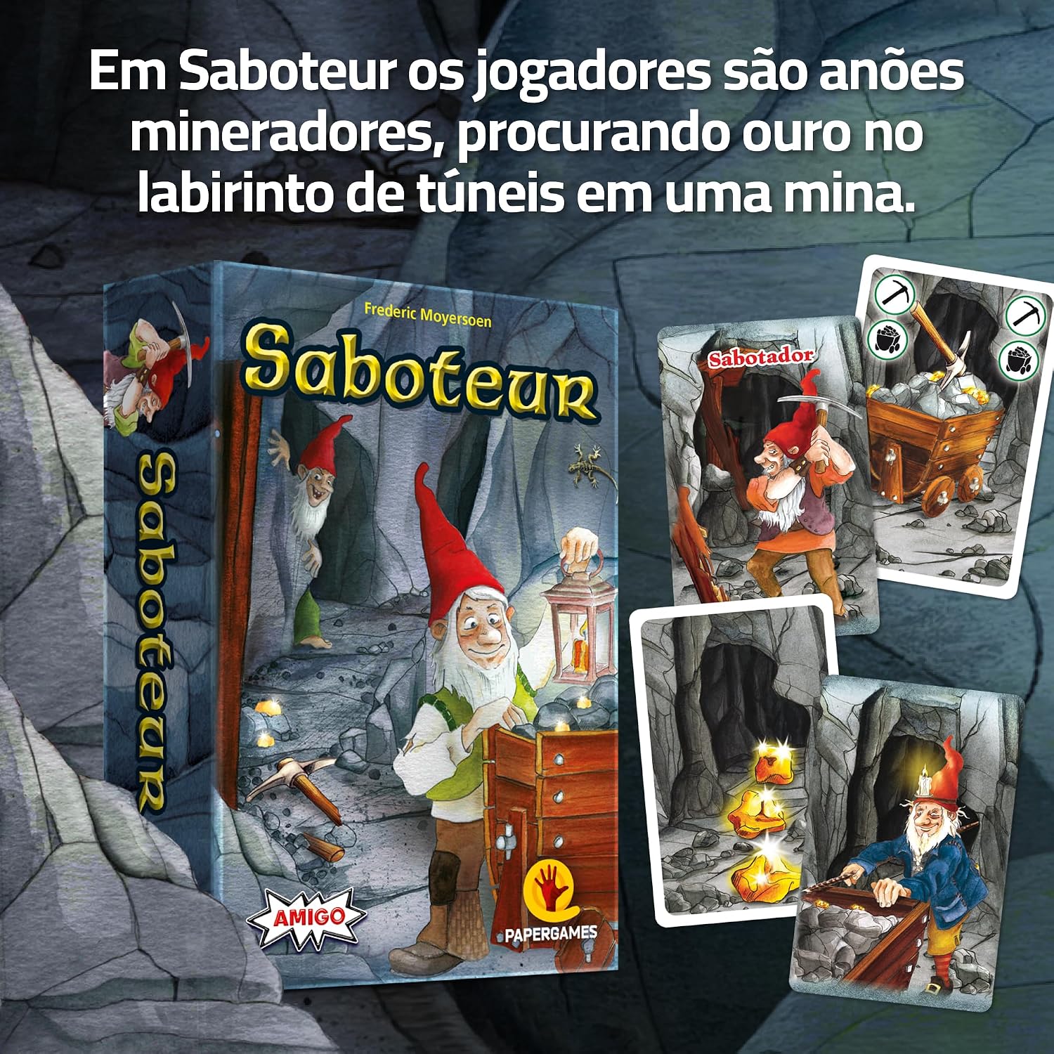 Jogo de Cartas Saboteur