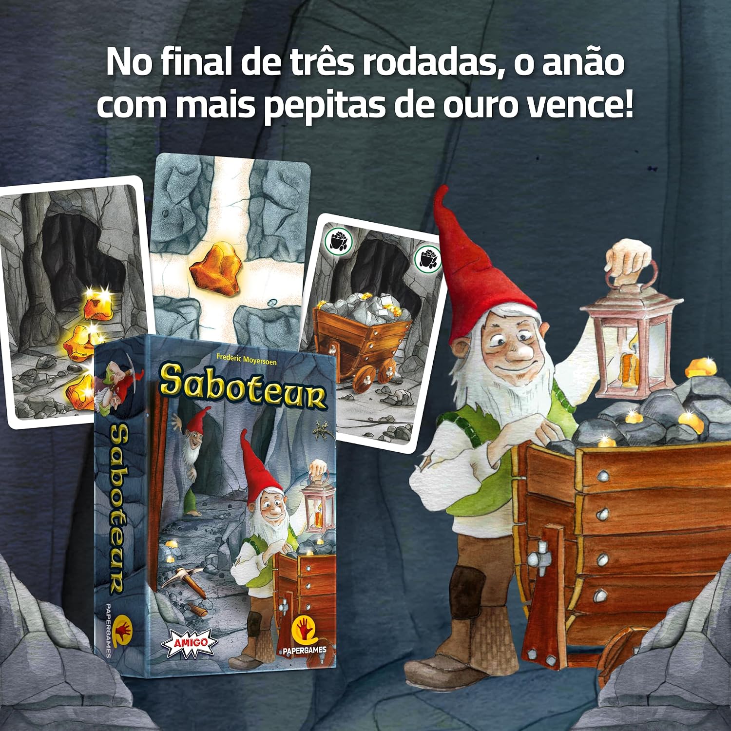 Jogo de Cartas Saboteur