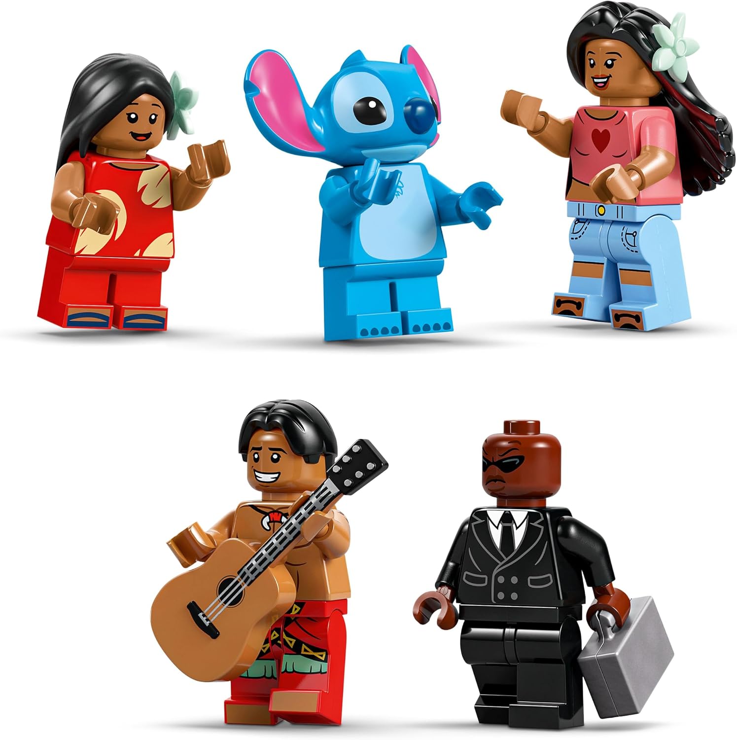 Conjunto de Montar Casa de Praia de Lilo e Stitch