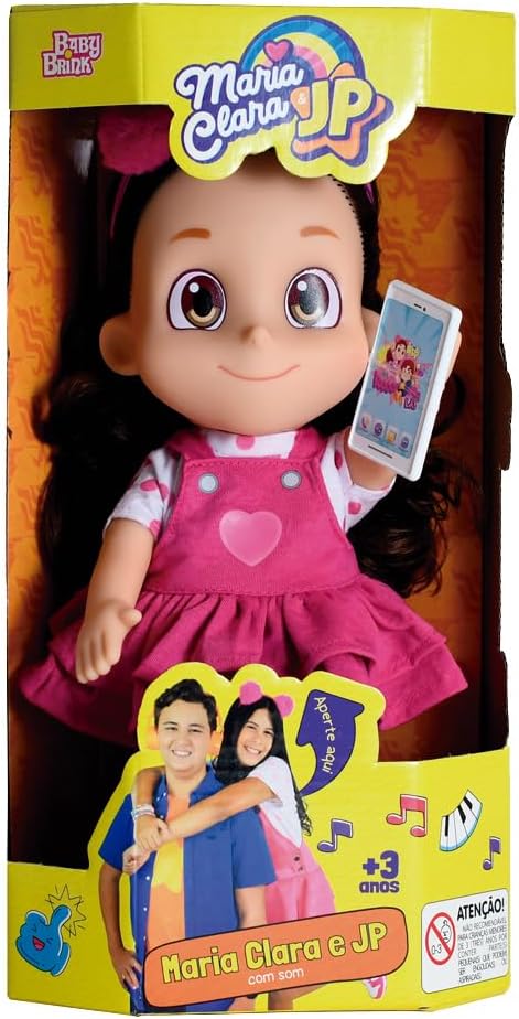 Boneca Maria Clara com 14 Frases 32 cm
