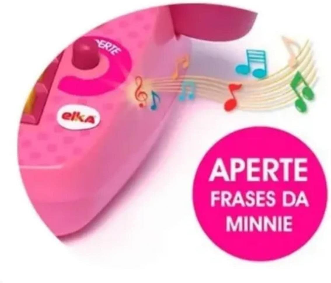 Telefone Sonoro da Minnie com Frases Disney