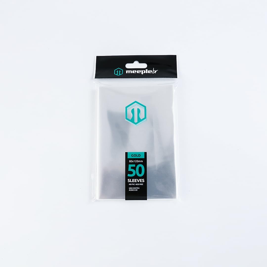 Protetores Sleeves para Cartas de Jogos Polipropileno Transparente 60 Micras