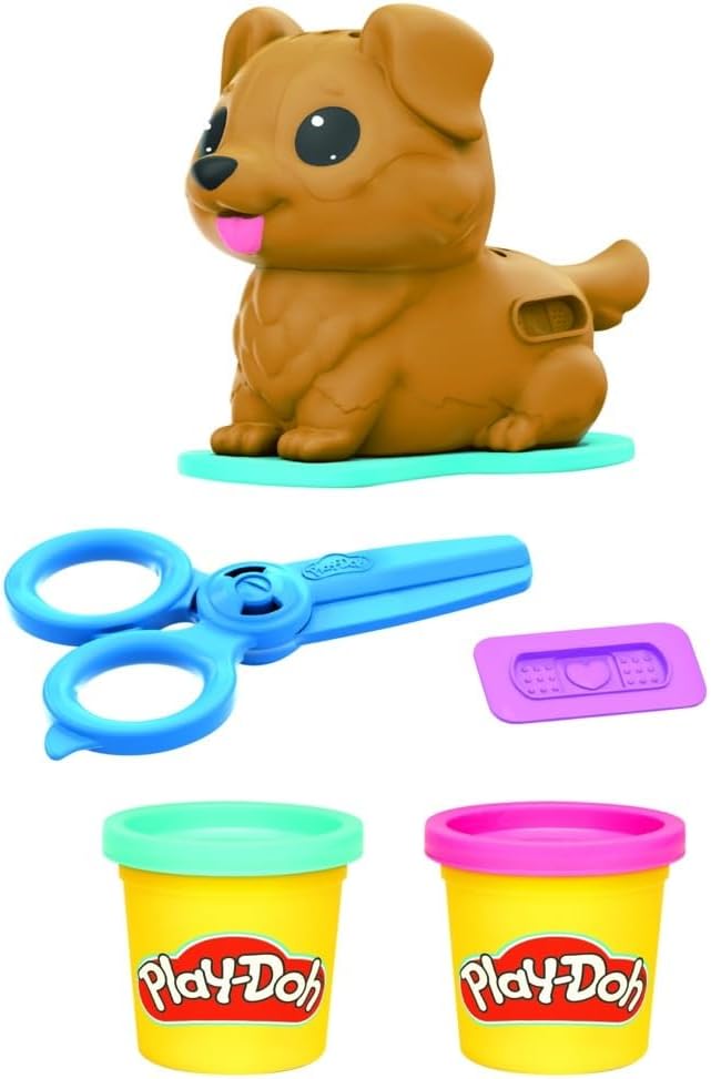 Play-Doh Mini Kit Veterinário com cão, brinquedo para crianças
