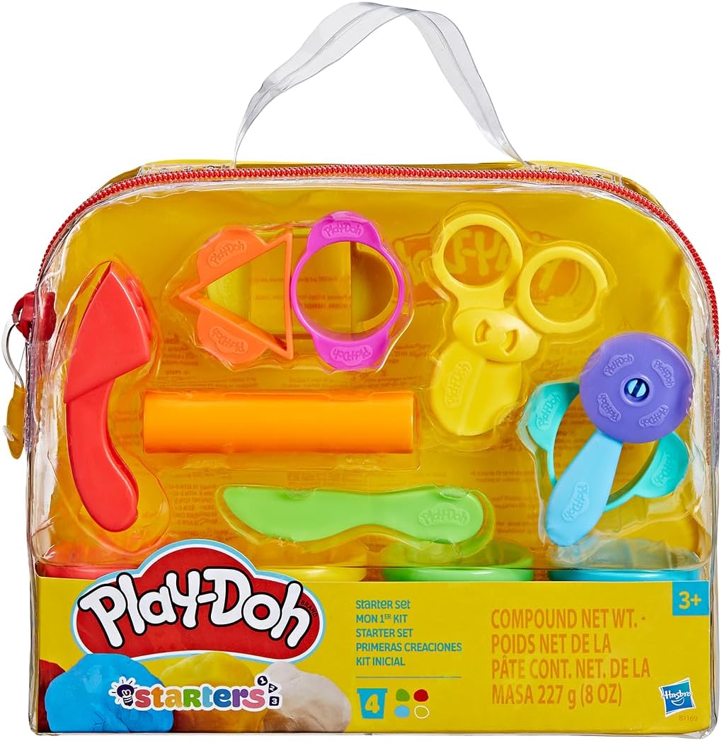 Kit Inicial Play-Doh com Sacola de Armazenamento