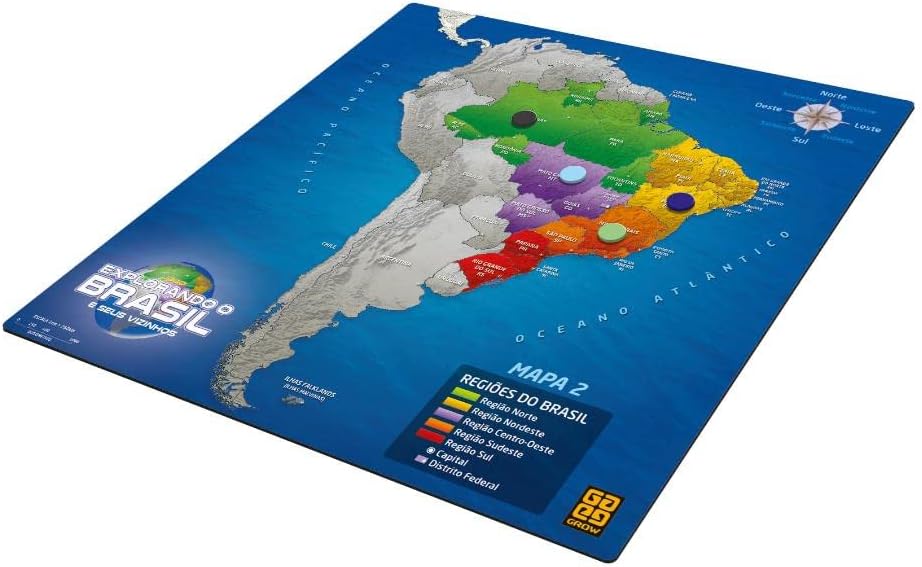 Jogo Explorando o Brasil Grow