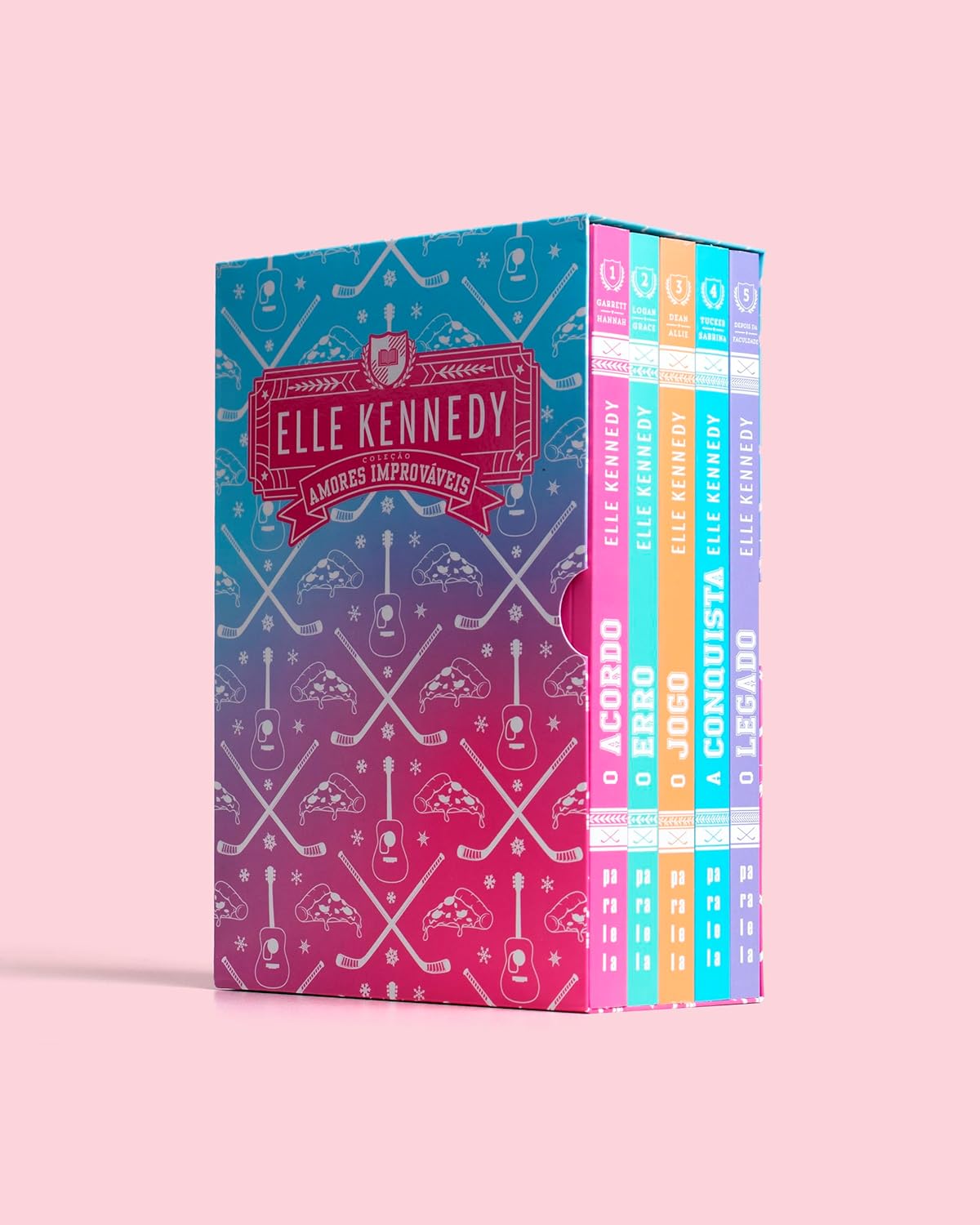 Box Amores Improváveis - Elle Kennedy (Nova Edição, Paralela)