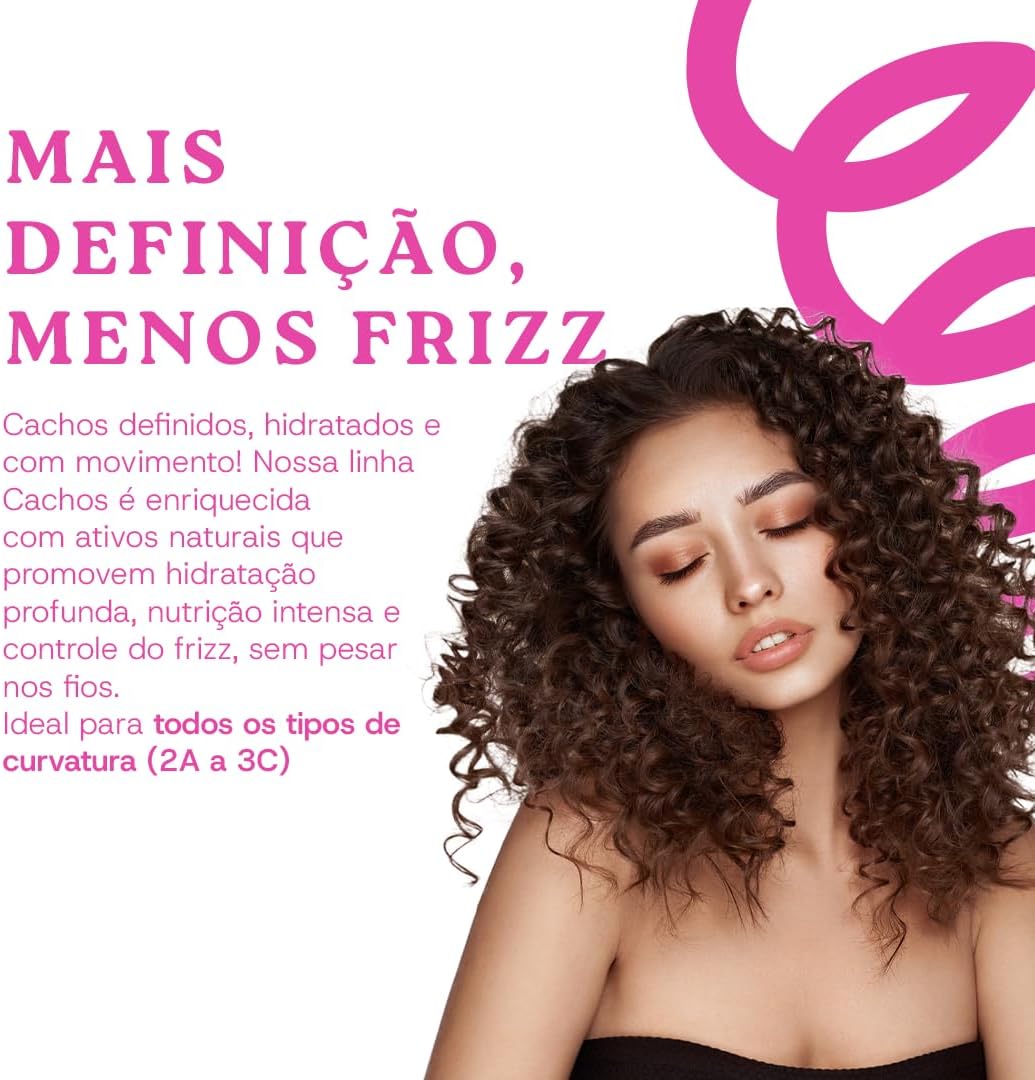 Ápice Ativador e Modelador de Cachos | Hidratação, Definição e Controle de Frizz para Cabelos Cacheados e Crespos | 500g