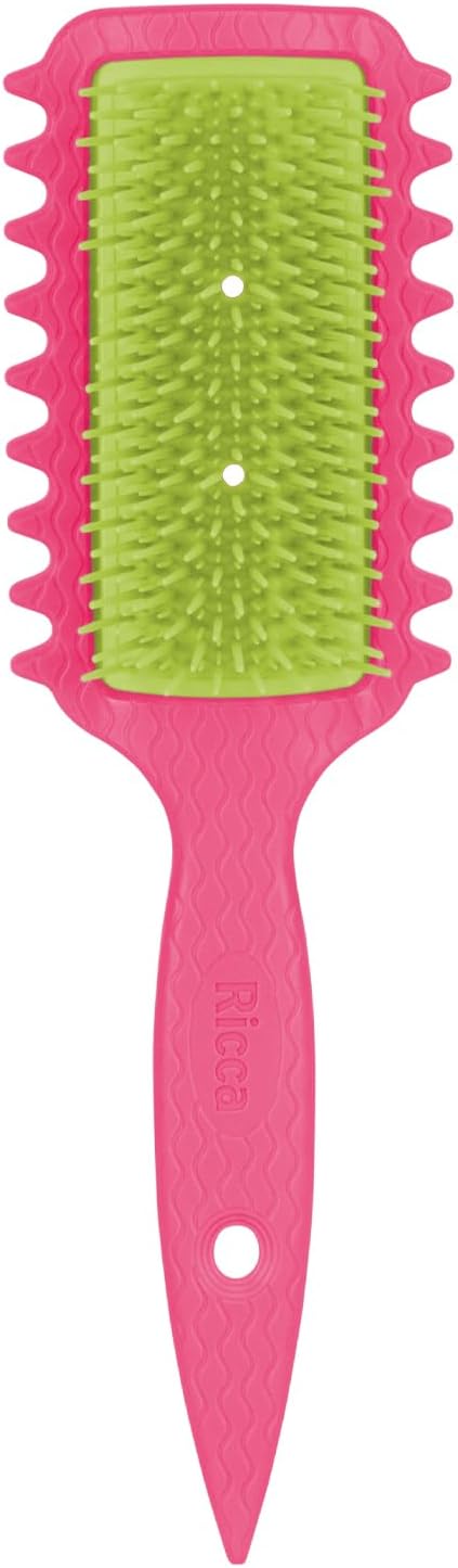 RICCA ESCOVA FLEX FITA CURL ROSA