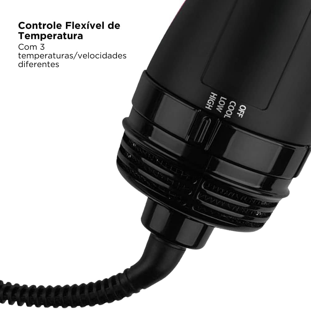 Escova Alisadora e Modeladora Revlon