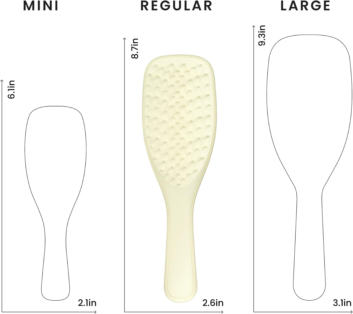 Escova Tangle Teezer The Ultimate Detangler Extra Gentle Amarelo