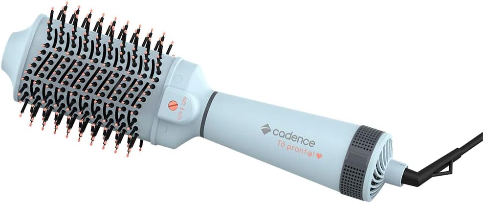 Escova Secadora Cadence 4 em 1 - ESC 710, Cinza/Preto Bivolt