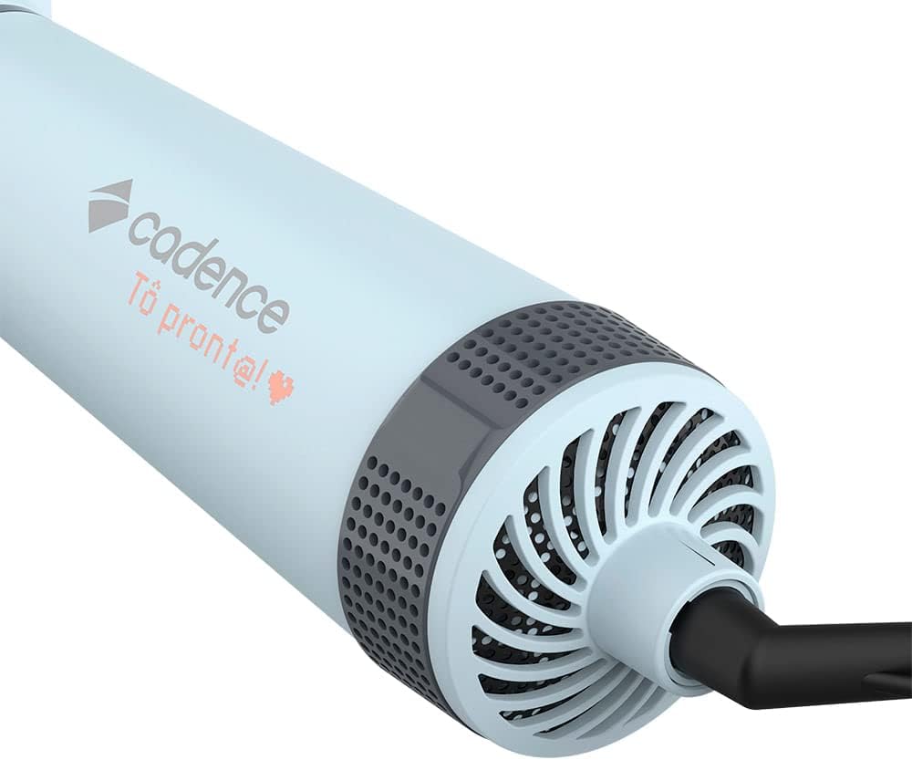 Escova Secadora Cadence 4 em 1 - ESC 710, Cinza/Preto Bivolt