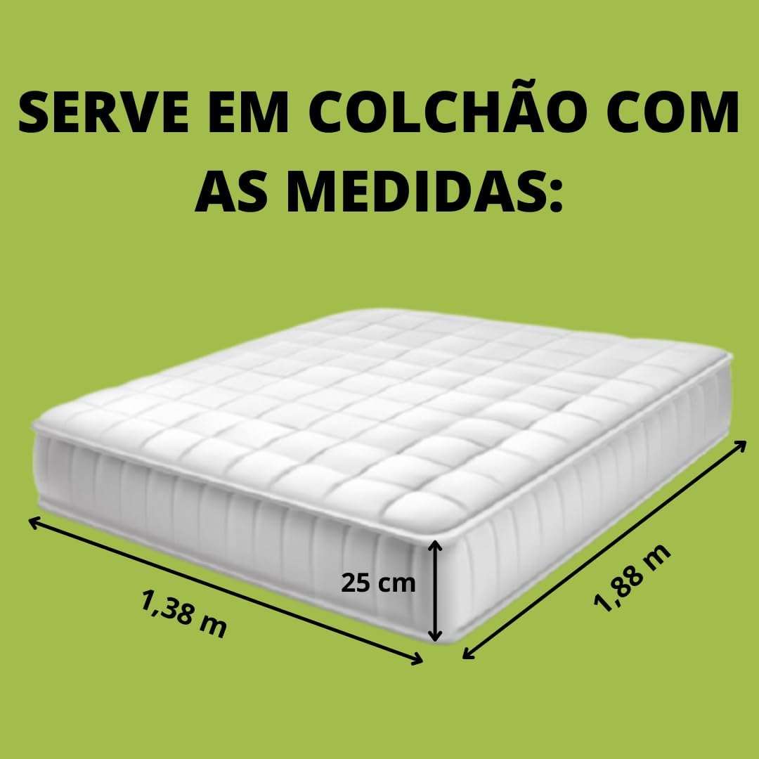 Jogo de Lençol Cama Casal 3 Peças Estampado 100% Algodão com Elástico e Toque Macio Cozzilar (Modelo 11)