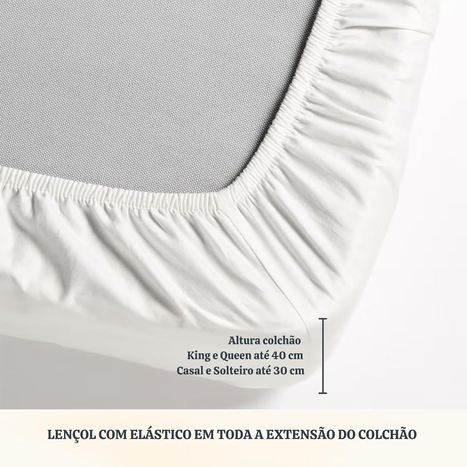 Jogo de Cama Percal 100% Algodão Antialérgico