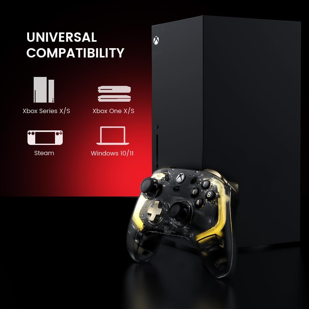 Controle GameSir Kaleid Flux para Xbox e PC com Iluminação RGB