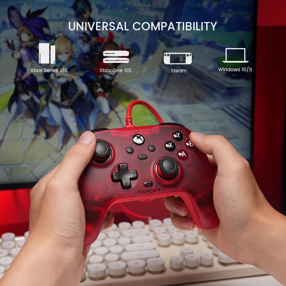 Controle GameSir T7 com Sticks Hall Effect Anti-Drift