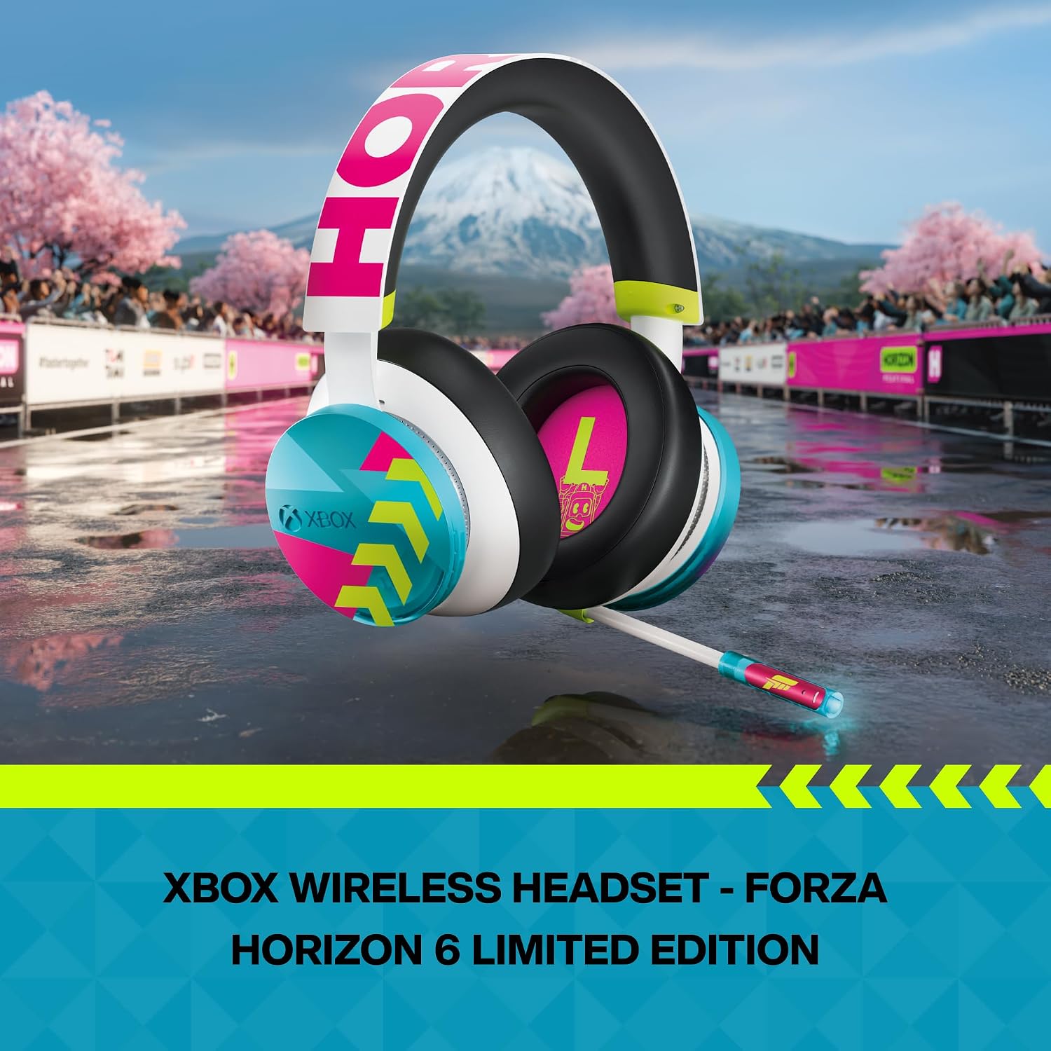 Headset sem fio parfa Xbox – Edição Limitada do Forza Horizon 6 [xbox_series_x,xbox_series_s,windows,xbox_one]