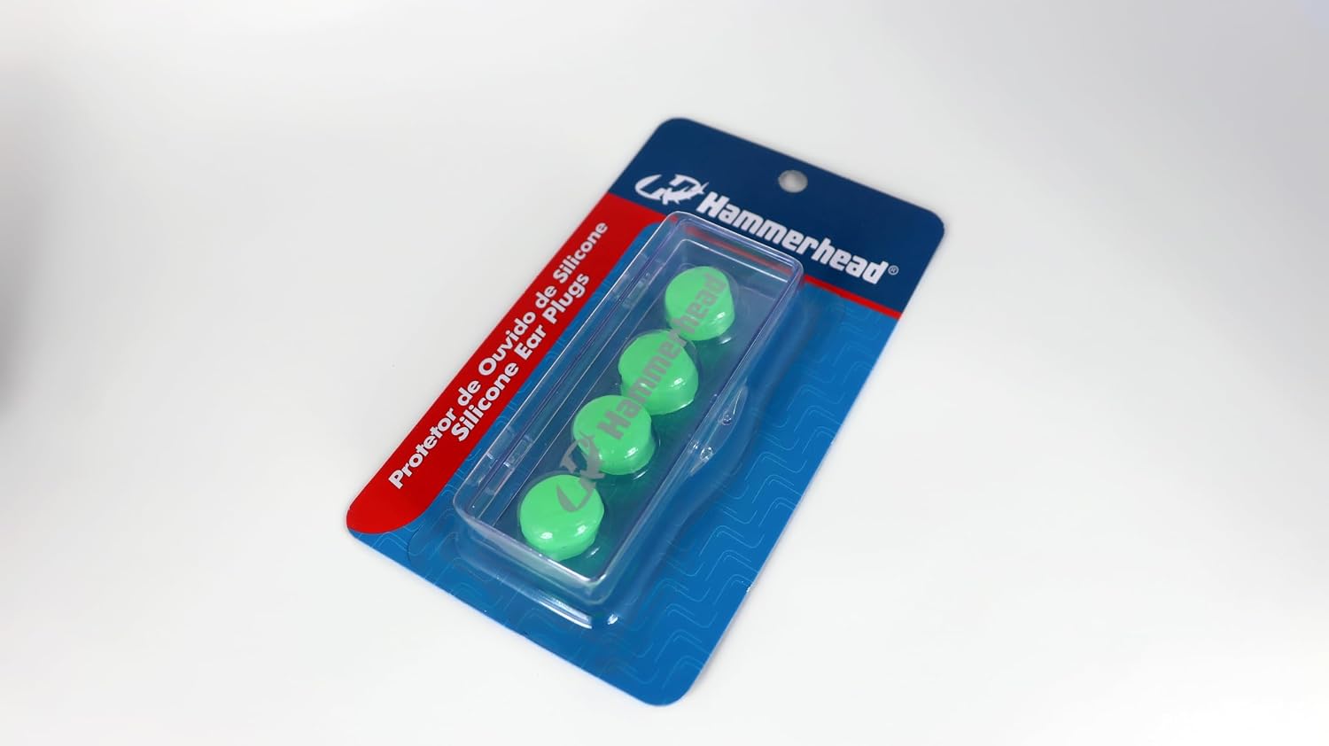 Protetor De Ouvido De Silicone - 4 Peças Hammerhead Unissex