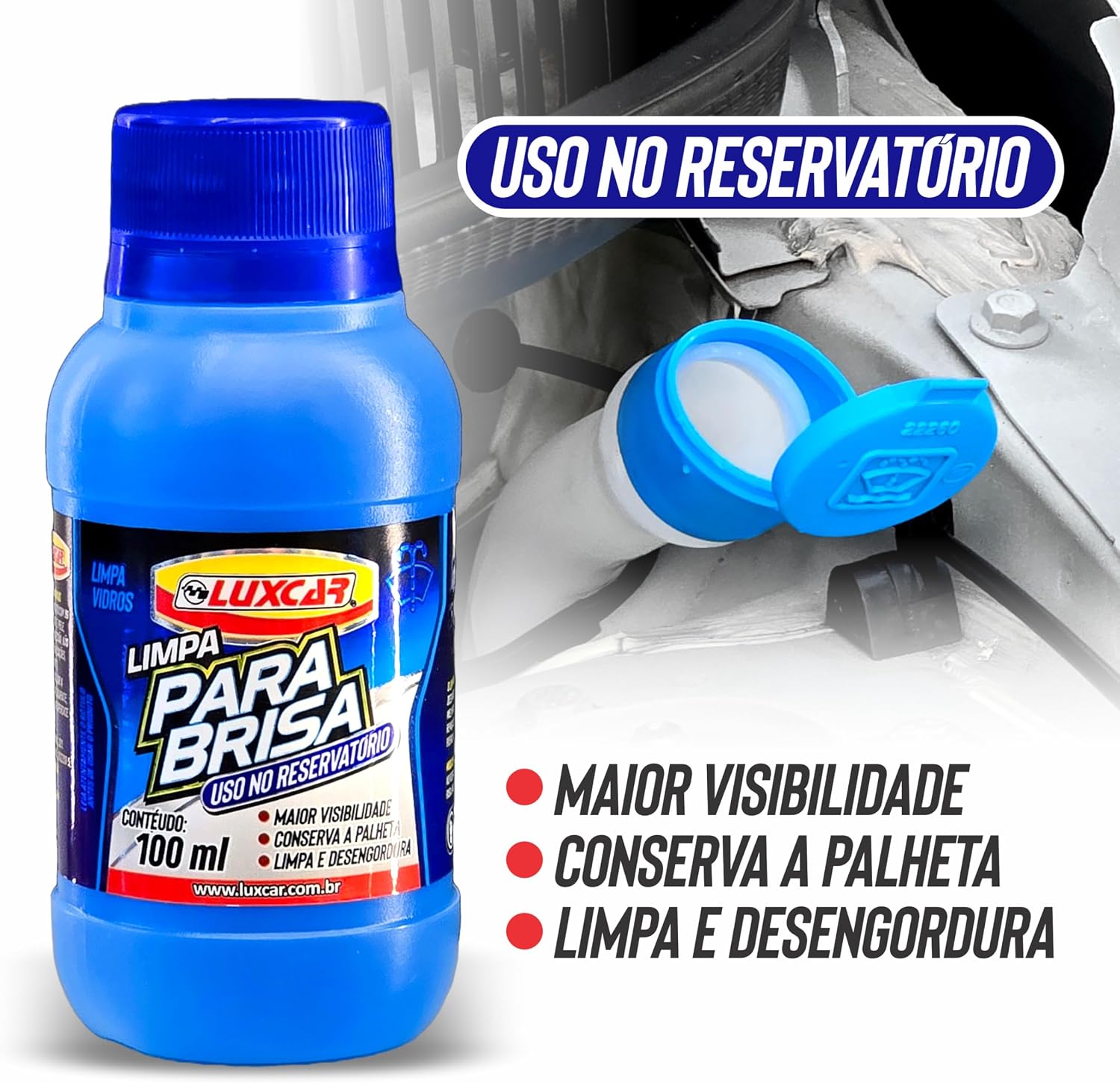 Limpa Para-Brisa Luxcar Concentrado