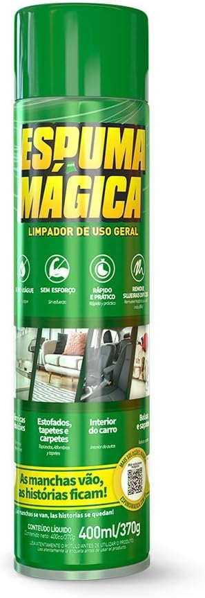 Espuma Mágica Limpador Multiuso a Seco em Aerossol