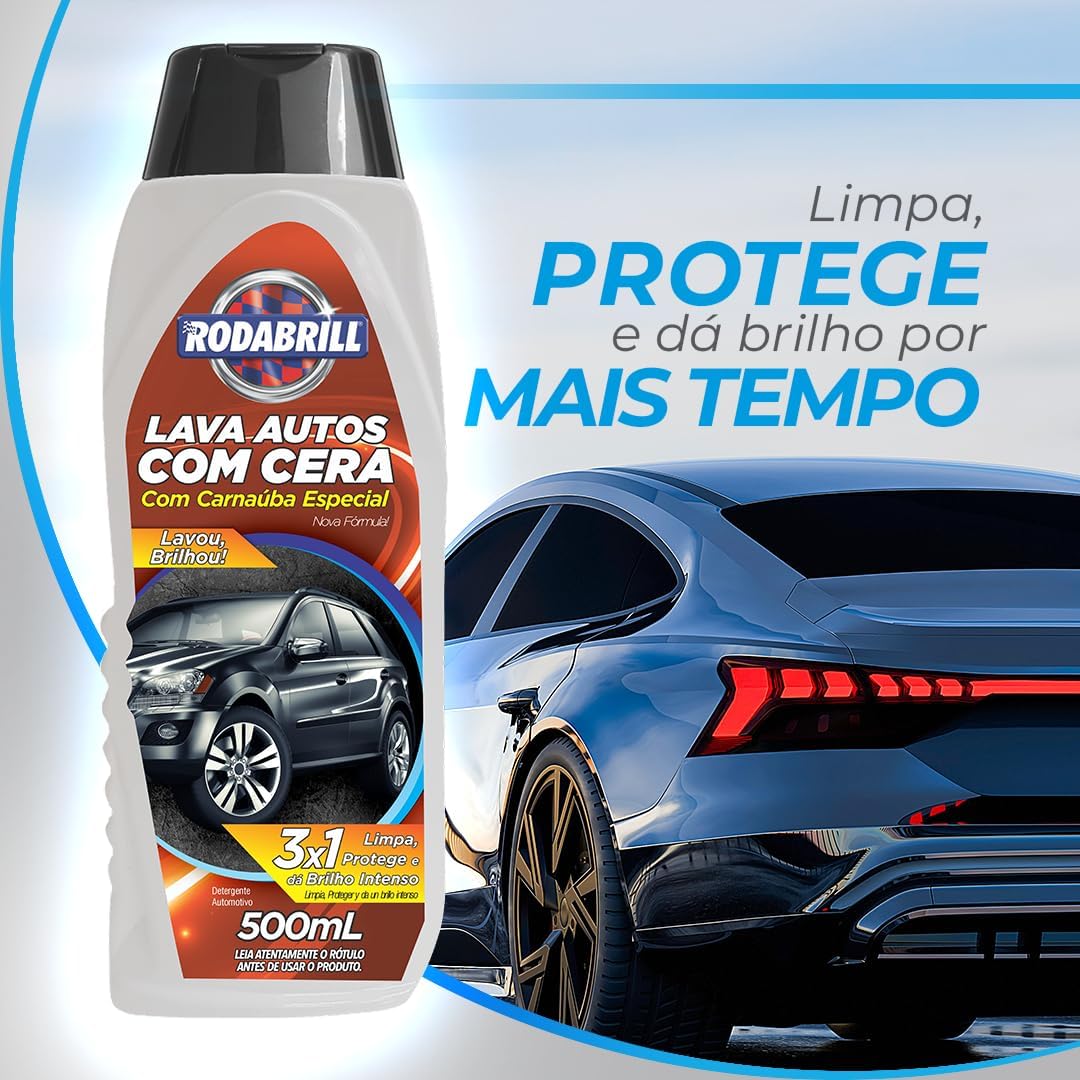 Produto Automotivo de Limpeza, Proteção e Brilho