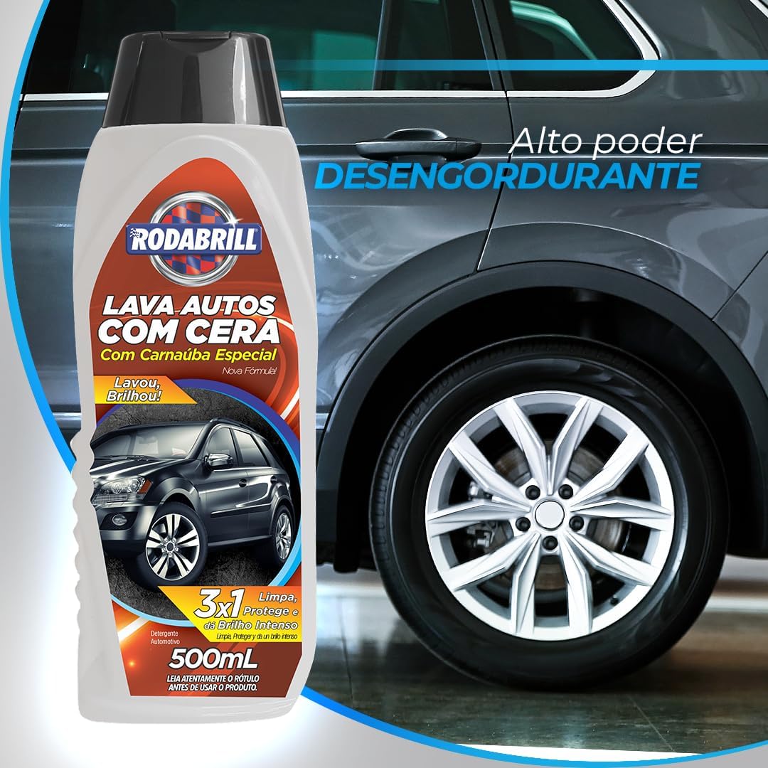 Produto Automotivo de Limpeza, Proteção e Brilho