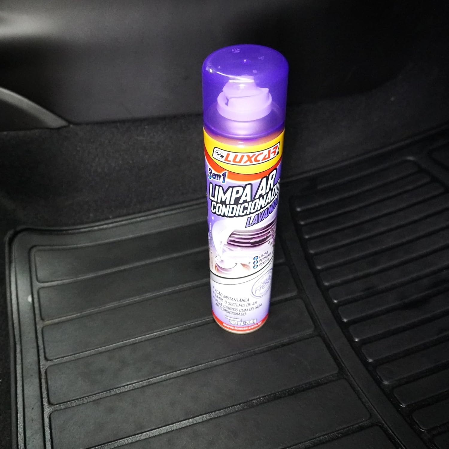 Luxcar Limpa Ar Condicionado 300 ml – Limpa Todo o Sistema com Agradável Fragrância