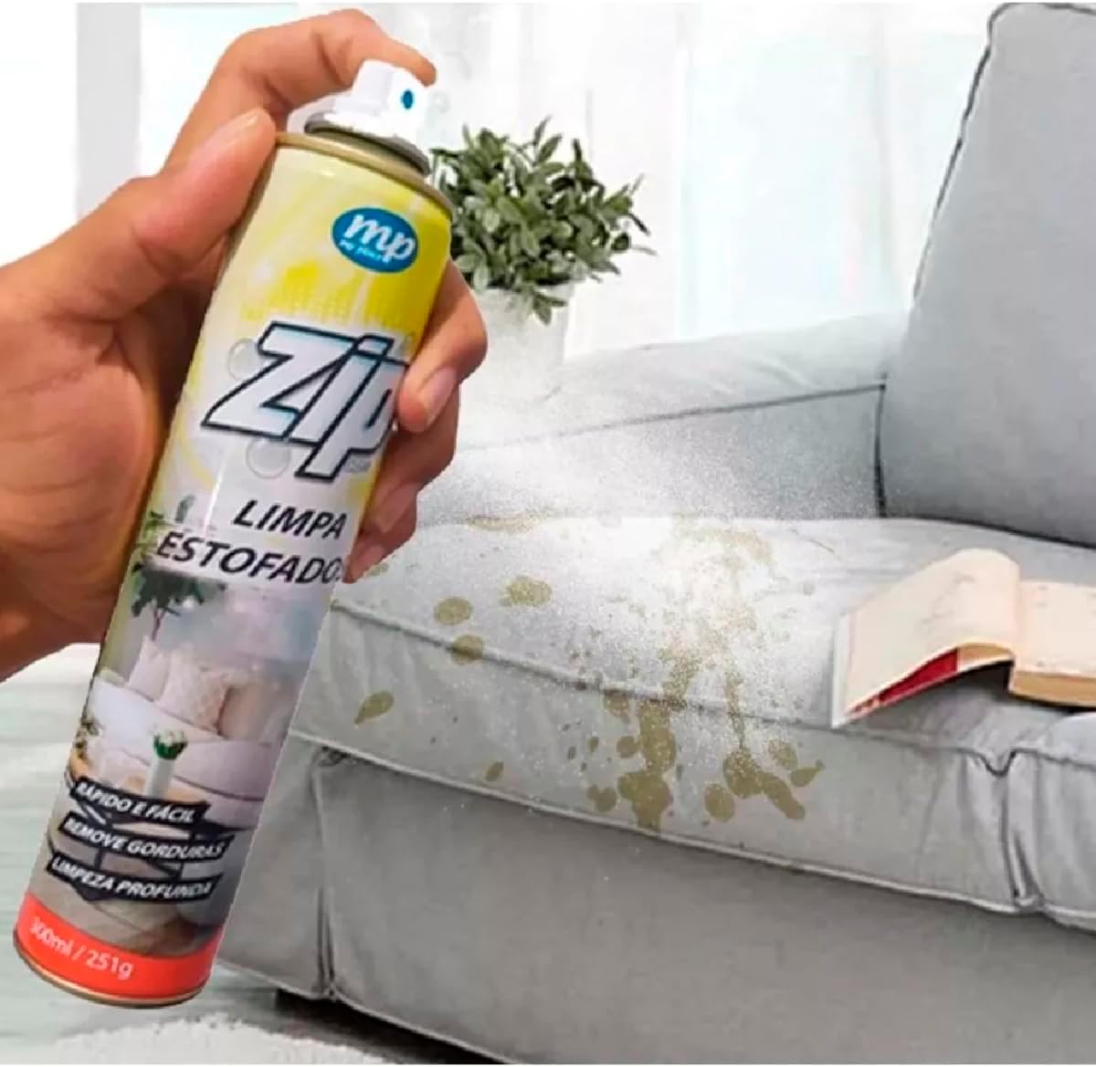 Limpa Estofados Mundial Prime Spray Zip Clean 300ml