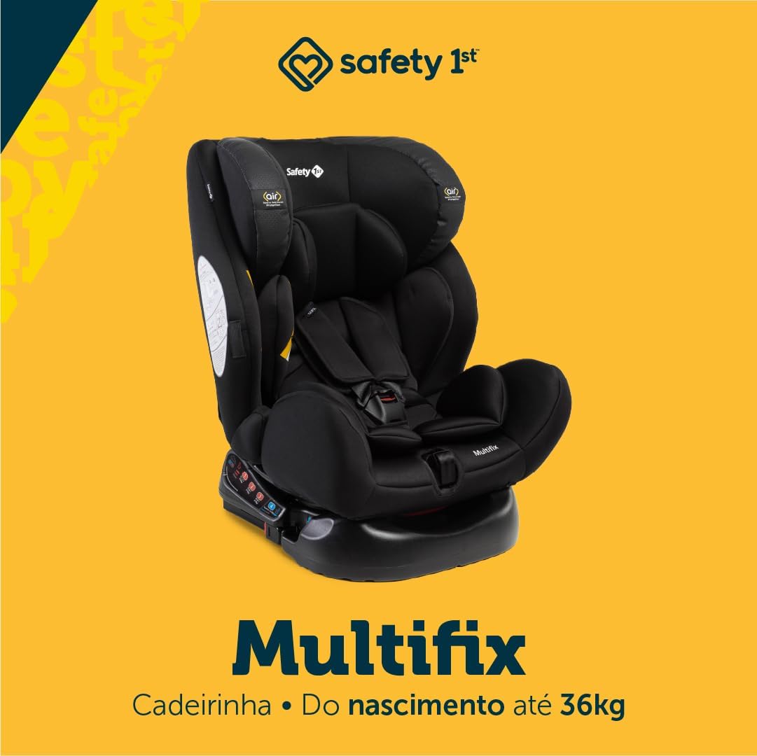 Cadeirinha para Auto Multigrupos 0 a 36kg com Air Protect