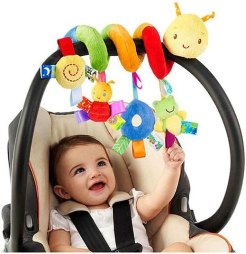 Brinquedo Sensorial para Bebê com Animais Coloridos