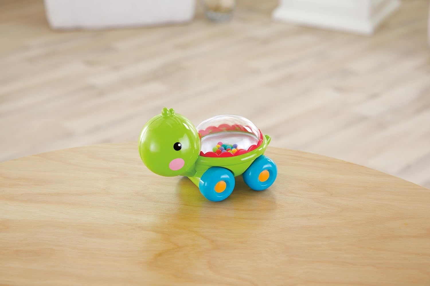 Animais Bolinhas Divertidas Brinquedo Bebês Fisher-Price. Com bolas coloridas, sons e movimento que incentivam o engatinhar. Ideal a partir dos 6 meses.