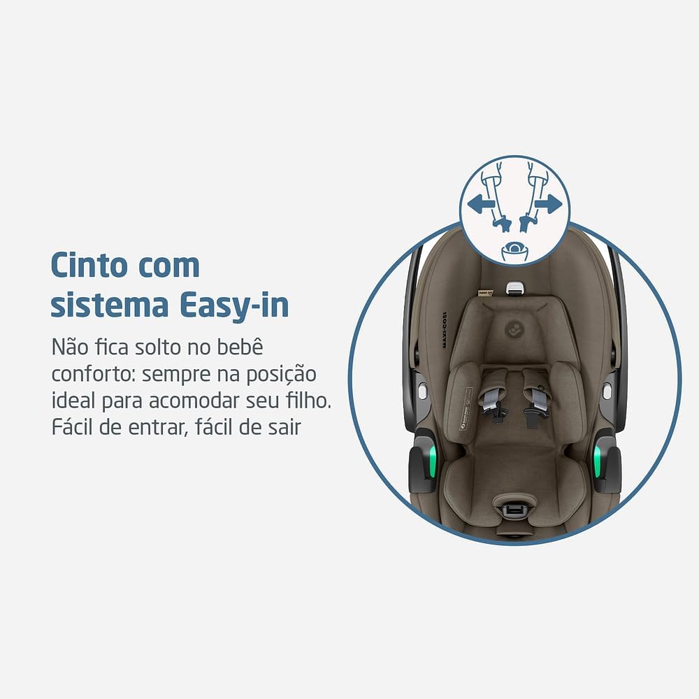 Cadeirinha para Auto i-Size com Proteção Lateral G-CELL Reclinável