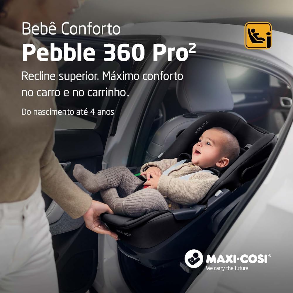 Cadeirinha para Auto i-Size com Proteção Lateral G-CELL Reclinável