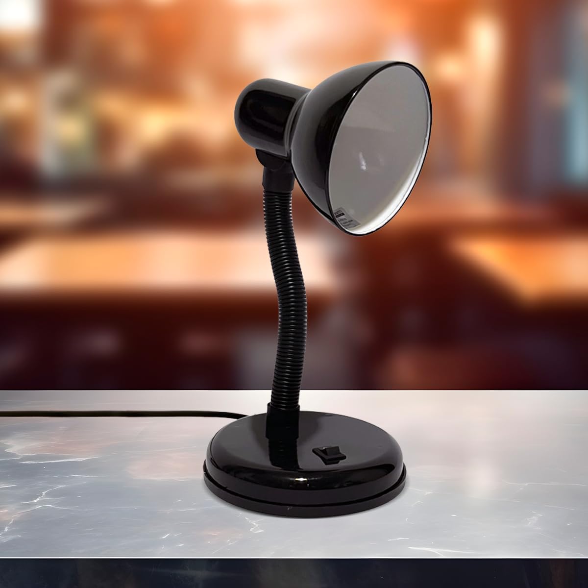 LUMINATTI BY DANURI Viking Luminária de Mesa, Preto, Até 30 W