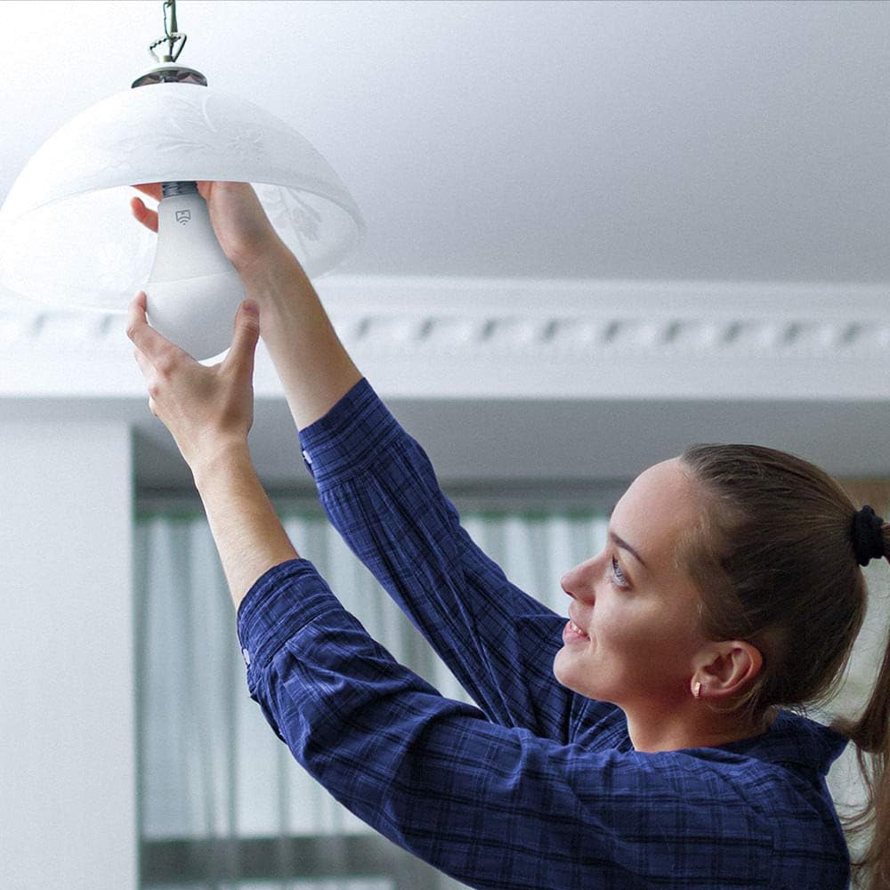 Lâmpada LED Globo Smart Positivo 9W RGB Wi-Fi Compatível com Alexa