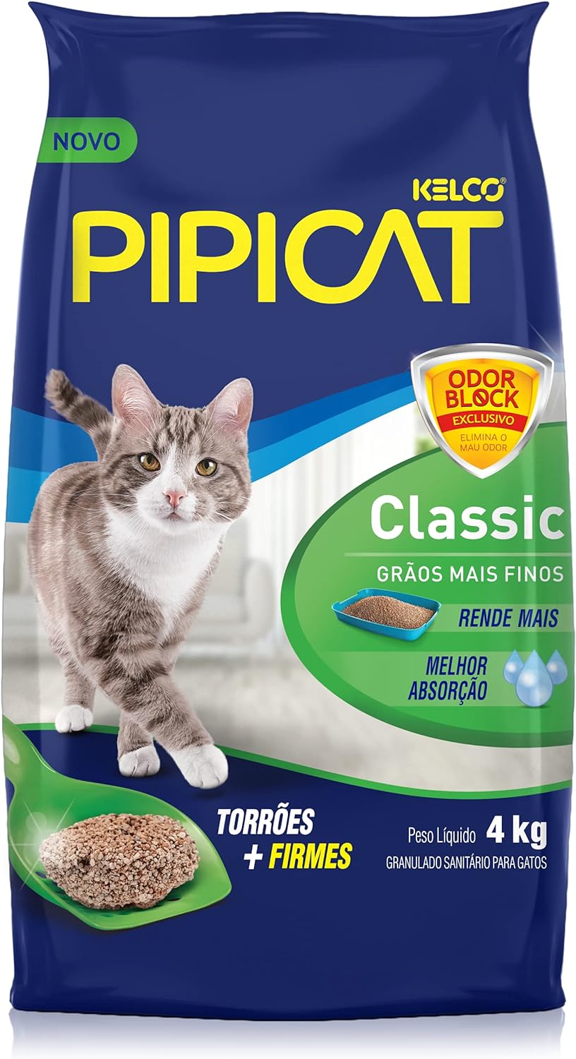 Granulado Higiênico Kelco para Gatos com Bloqueio de Odores