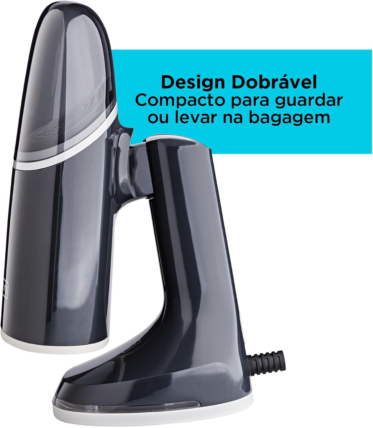 Passadeira a Vapor 3 em 1 1100W com Base de Inox