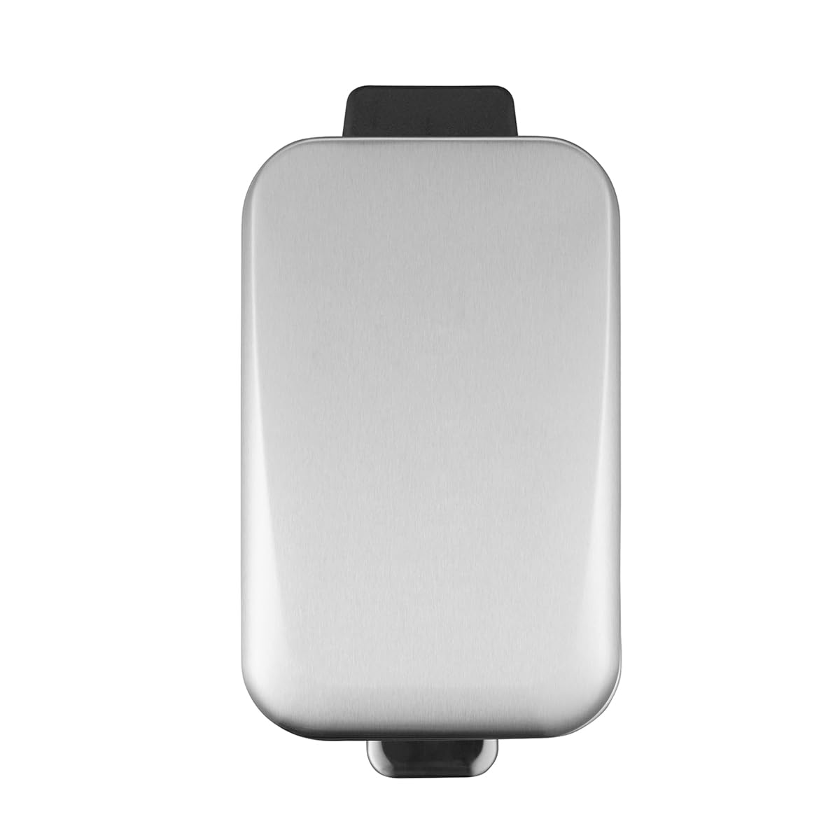 Powermaid Lixeira Retangular Linea com Pedal - Tampa Soft Close - Inox - 5 Litros
