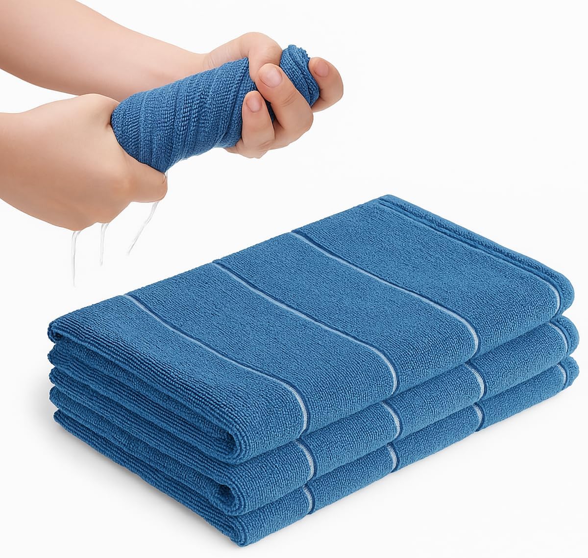 Pano de Microfibra Absorvente para Pisos e Superfícies