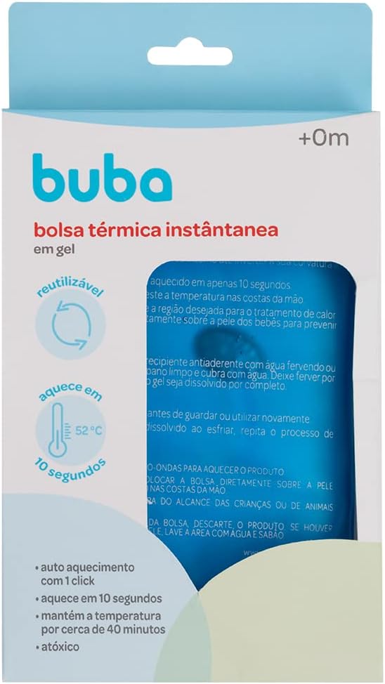 Buba Bolsa Termica Instantanea Em Gel Modelo:14517, Cor: Azul