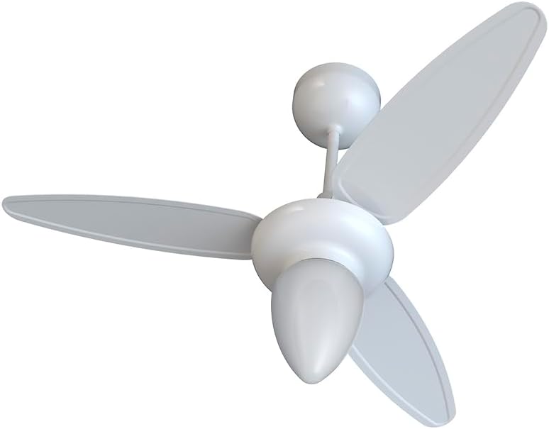 Ventilador de Teto com Lustre para 1 Lâmpada