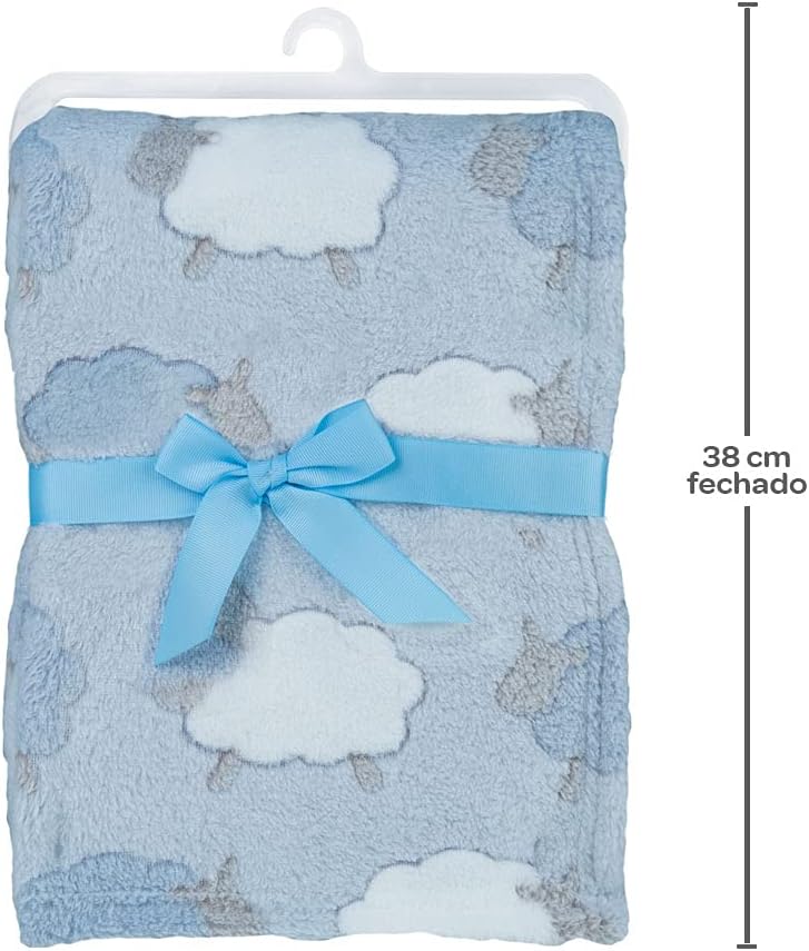 Manta Infantil de Pelúcia Super Aconchegante